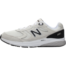 PLUS会员：NEW BALANCE 复古拼接 低帮休闲鞋 Walking 880系列 月光米 MW880OF3