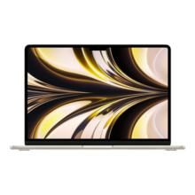 Apple/苹果AI笔记本/2022MacBookAir13.6英寸M2(8+10核)16G256G星光色电脑Z15Y0063Y【定制】