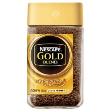 【自营】Nestle雀巢日本进口金牌冻干纯黑咖啡粉提神速溶咖啡80g