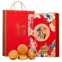 PLUS会员、百亿补贴：华美 国潮华礼月饼礼盒 400g