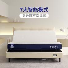 MLILY 梦百合 智能床 梦百合北极星智能电动多功能床快充S床垫 智能床架+快充S床垫（一套） 1.8米*2米