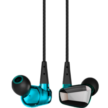 阿思翠（Astrotec） GX40耳机有线入耳式HIFI纳米振膜重低音发烧降噪水晶游戏音乐耳塞 GX40海王星蓝（不可换线）