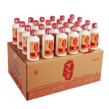 百年糊涂精品小百年 52度 浓香型白酒 节日送礼 贵州茅台镇酿造 小酒 52度 175mL 24瓶