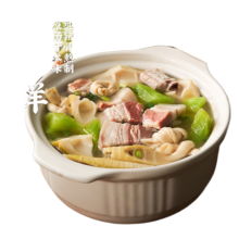 粮觅上海风味腌笃鲜煲咸肉五花肉笋百叶结预制菜半成品 碗装0.68KG一碗装