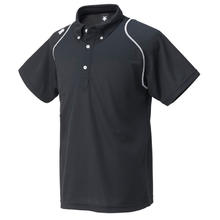 DESCENTE 迪桑特 日本直邮descente 纽扣 Polo衫短袖T恤男女通用 DTM-4600B
