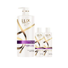 LUX 力士 玻尿酸洗护套装 水润丝滑持久留香洗发水750g送护发素160gx2