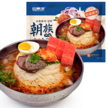 桂青源 桂青源 朝族大冷面3分钟即食速食面条380g 小麦冷面6袋