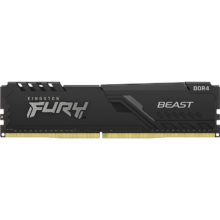 Kingston 金士顿 Fury系列 DDR4 3600MHz 台式机内存 马甲条 黑色 8GB