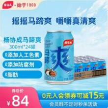 杨协成 椰子薄荷马蹄爽荸荠饮料 300ml*24罐