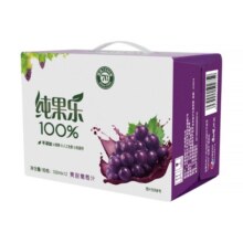 百事可乐 纯果乐 Tropicana 葡萄汁 100%果汁 饮料整箱 330ml*12盒