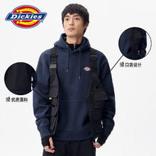 Dickies 帝客 夹克 男式上衣多口袋工装风夹克010927 黑色 L
