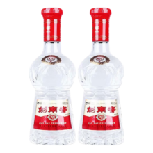 PLUS会员：剑南春 水晶剑 52度 浓香型白酒 500mL 2瓶