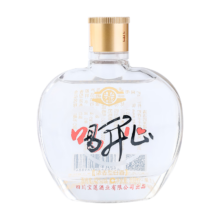 寶蓮喝开心 二两小瓶白酒100ml 四川浓香型纯粮食酿造42度口粮酒