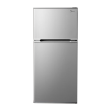 美的（Midea）小冰箱 租房用小型双开门 112升客厅迷你家用电冰箱 BCD-112CM