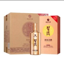 plus会员：习酒53度酱香型 高度白酒 粮食酒盒酒  53度 500mL 6瓶 习酒金钻整箱