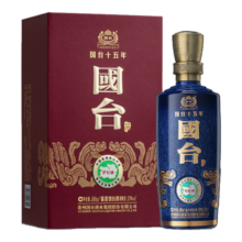 国台 十五年 酱香型白酒 53度 500ml单瓶装 15酱酒 茅台镇纯粮食酱酒