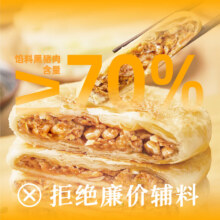 粮源阁 黑猪肉大葱馅饼 儿童酥皮馅饼  500g*2袋