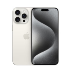 PLUS会员！Apple 苹果 iPhone 15 Pro Max 5G手机 256GB 白色钛金属