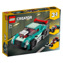 乐高（LEGO）积木玩具 创意三合一 31127 街头赛车 7岁  生日礼物 男生女生