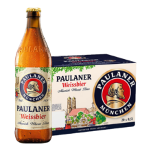 1号店会员：保拉纳（Paulaner）柏龙 小麦白啤 500ml*20瓶+拉格壹号500ml*6罐