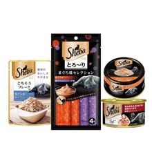 Sheba 希宝 猫咪零食 爆款金罐85g+经典猫条48g+肉块软包35g