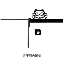ELFINBOOK 易飞 电脑显示器屏幕侧边夹文件夹a4文稿夹支架笔记本打字夹办公室猫车