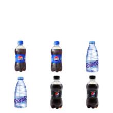 百事300ml*2+无糖2瓶+景田360ml*2瓶