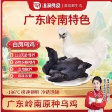 温润食品 岭南乌鸡1kg