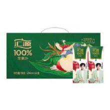 临期：汇源 100%果汁苹果汁礼盒 200ml*12盒