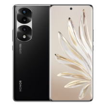 荣耀70 Pro IMX800三主摄 旗舰芯片 100W超级快充 5G手机 12GB+256GB 亮黑色