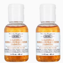 88VIP！Kiehl's 科颜氏 金盏花植萃爽肤水40ml*2