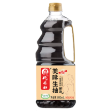 PLUS会员：巧媳妇 美味生抽 800ml