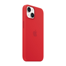 Apple/苹果 iPhone 14 Plus 专用 MagSafe 硅胶保护壳 iPhone保护套-红色 保护套 手机套 手机壳