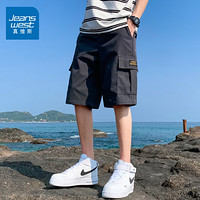 JEANSWEST 真维斯 男士工装休闲短裤