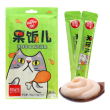 plus，需首购：顽皮 果饭儿猫条 鸡肉味 60g(12g*5条)