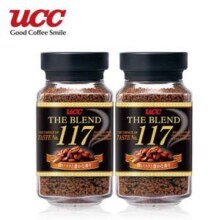 UCC 悠诗诗 日本进口 117 冻干速溶咖啡粉 90g*4瓶