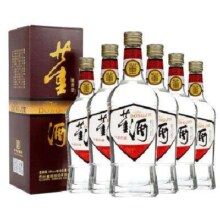 预售：董酒 复刻系列 白标 54度 董香型白酒 500ml*6瓶 整箱装