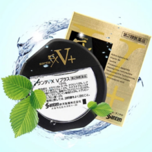 日本参天FX V维他命金瓶装清凉眼药水滴眼液12ml