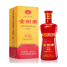 88VIP会员：剑南春 金剑南 K6 52%vol 浓香型白酒 500ml 单瓶装