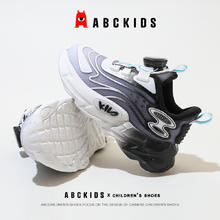 ABCKIDS ABC KIDS儿童运动鞋新款跑步鞋旋钮扣软底百搭男女童学生户外休闲