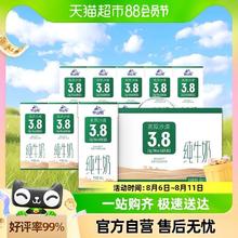 88VIP会员：华山牧 高原沙漠3.8g蛋白纯牛奶高钙牛奶整箱200g*10盒营养早餐奶