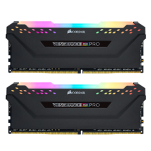 美商海盗船（USCORSAIR）64GB(32G×2)套装 DDR4 3600 台式机内存条 复仇者RGB PRO灯条 电竞玩家款