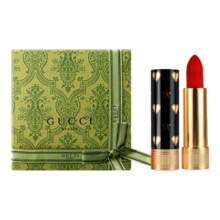 古驰（GUCCI）520情人节礼物gucci口红礼盒套装 绒雾25哑光