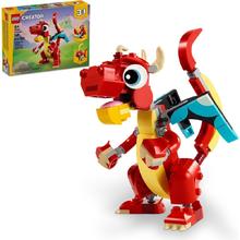 限移动端、京东百亿补贴：LEGO 乐高 创意百变3合1系列 31145 红色小飞龙