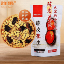 PLUS会员！Shui Guo 谁果 陈皮花生108g陈皮味花生炒货