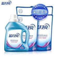 蓝月亮 蓝月亮洗衣液10斤套装 1kg瓶*1瓶+1kg袋*4*2件