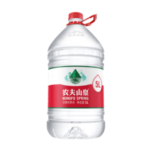 PLUS会员，需首购：农夫山泉 饮用水 饮用天然水家庭饮用水 5L桶装水 *4桶