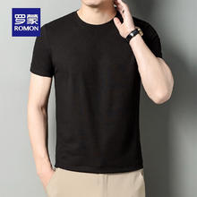 ROMON 罗蒙 华夫格短袖t恤
