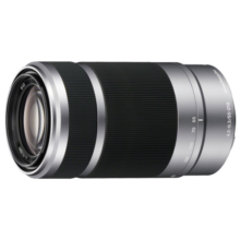 索尼（SONY）E 55-210mm f/4.5-6.3 OSS APS-C画幅远摄大变焦微单相机镜头 银色E卡口（SEL55210）