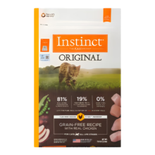 PLUS会员、京东百亿补贴：Instinct 百利 天然百利 Instinct 百利 无谷鸡成猫粮 5kg